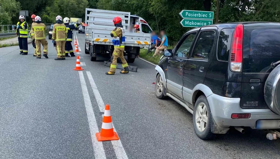 Ruch wahadłowy po zderzeniu dwóch pojazdów - zdjęcie 1
