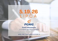 Dyżury doradcy PGNiG w LIPCU 2024 - zdjęcie główne