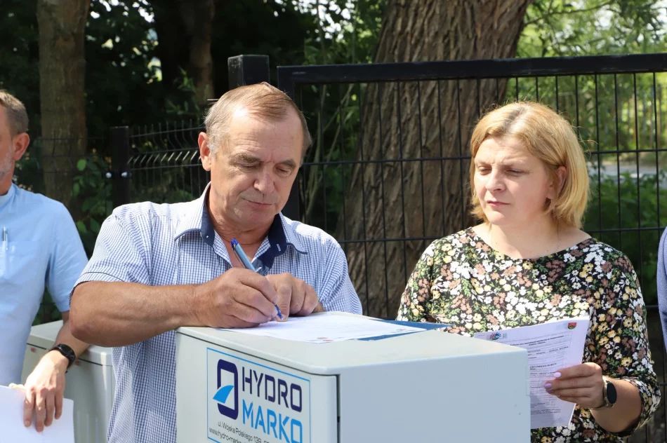 Budowa kanalizacji sanitarnej w miejscowości Kłodne i Męcina - zdjęcie 6