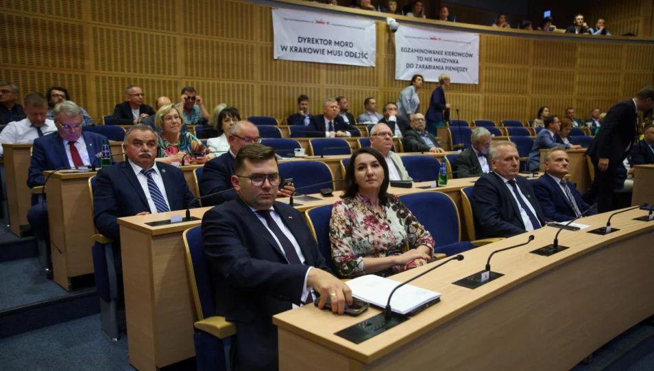 Małopolska bez marszałka. Nieoczekiwanie Kozłowski i Ćwik zawieszeni - zdjęcie 1