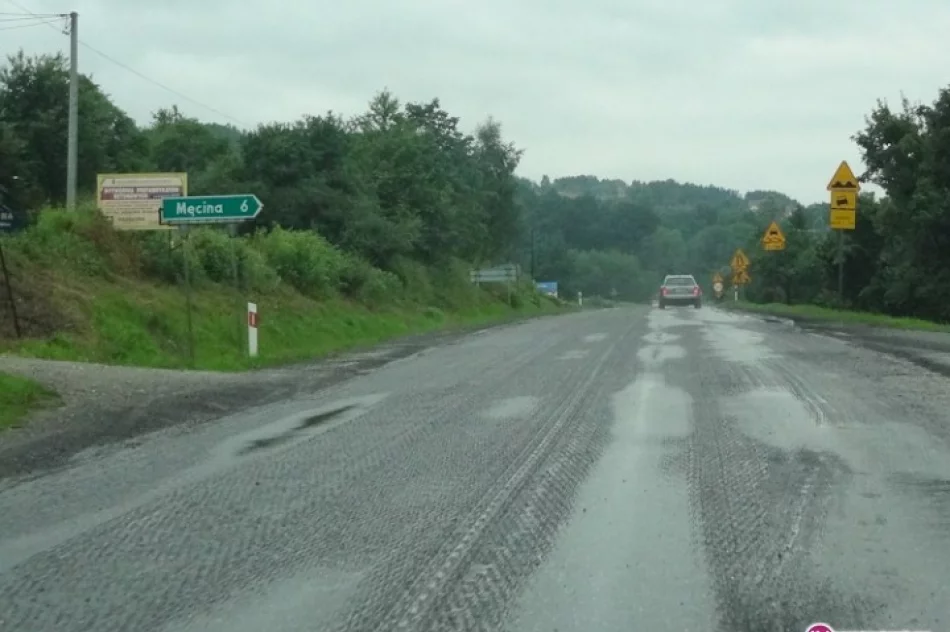 Remont „krajówki”: pracują nawet nocą. - zdjęcie 2