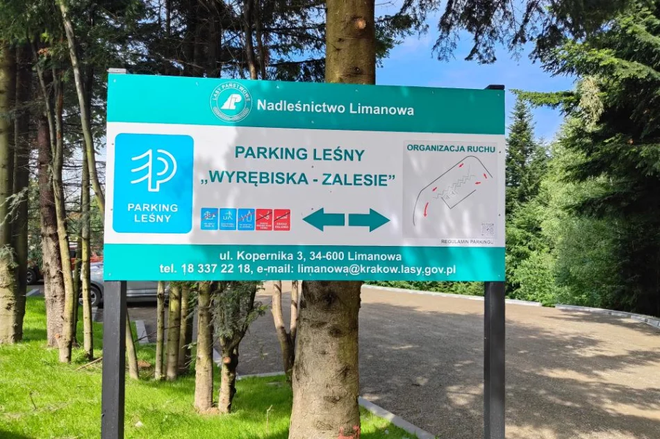 ​Nowy parking leśny dla turystów odwiedzających Mogielicę - zdjęcie 7
