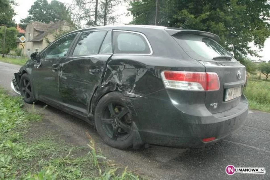 Zderzenie 5 samochodów-winny kierowca tira - zdjęcie 2