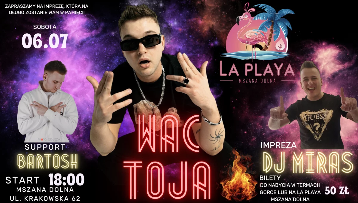 Niezapomniana impreza: Wac Toja i DJ Miras