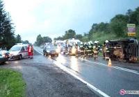 Wypadek busa w Dobrej - zdjęcie główne