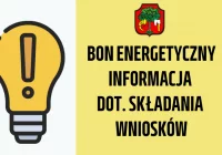 Informacja w sprawie wniosku o wypłatę bonu energetycznego - zdjęcie główne