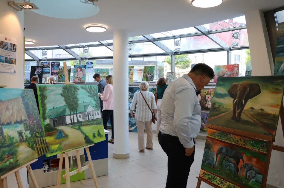 Wernisaż prac Ryszarda Rysia pt. „Echa Natury" - zdjęcie 3