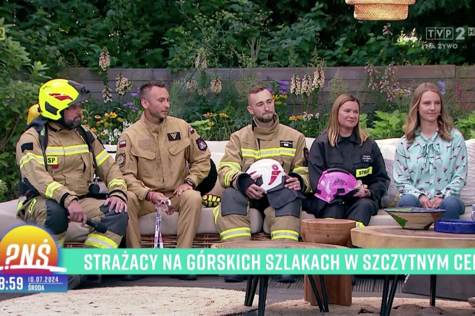 Strażak z Limanowszczyzny w Pytaniu na Śniadanie - zdjęcie 2