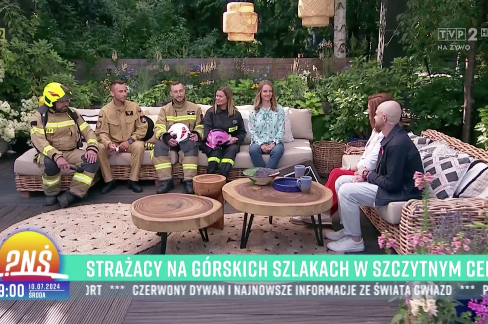 Strażak z Limanowszczyzny w Pytaniu na Śniadanie - zdjęcie 3