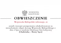 Wojewoda Małopolski informuje o wszczętych postępowaniach odszkodowawczych dla nieruchomości - zdjęcie główne