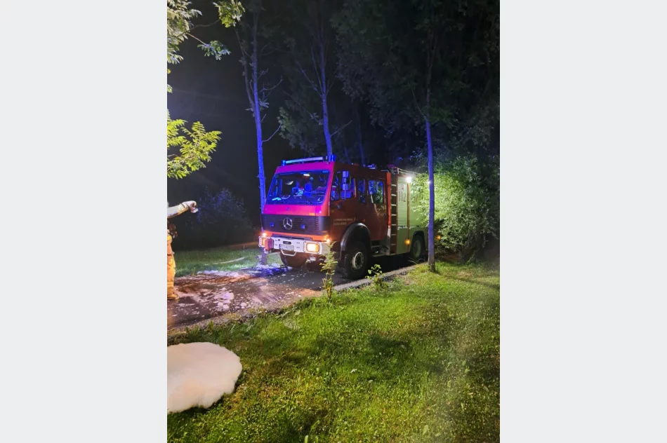 Samochód doszczętnie spłonął - zdjęcie 2