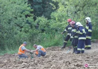 Pług rozerwał gazociąg – zablokowano drogę - zdjęcie główne