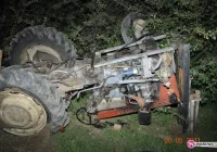 Ciągnik przygniótł pijanego traktorzystę - zdjęcie główne