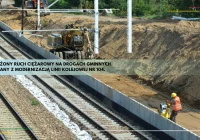 Wzmożony ruch ciężarowy na drogach gminnych związany z modernizacją linii kolejowej nr 104 - zdjęcie główne