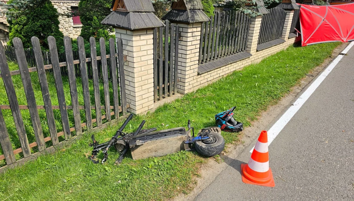 Tragiczny wypadek na Podhalu/fot.: KPP Zakopane