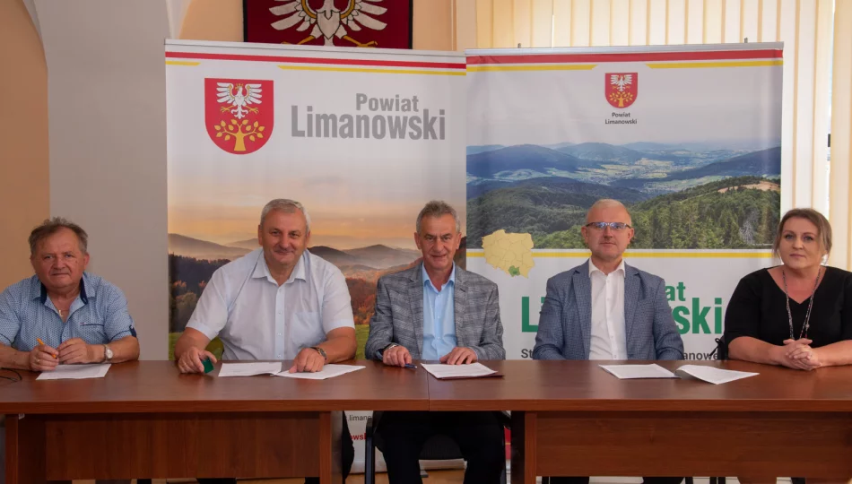 ​Podpisanie umowy na zaprojektowanie stabilizacji osuwiska - zdjęcie 1