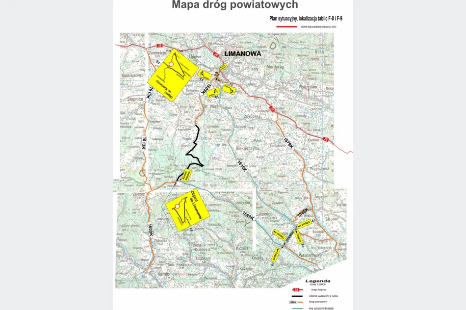 Informacja o utrudnieniach w ruchu drogowym związku z 15. Wyścigiem Górskim Limanowa – Przełęcz pod Ostrą - zdjęcie 5