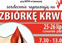 Druhowie z OSP Limanowa zapraszają do udziału w zbiórce krwi w RCKiK - zdjęcie główne