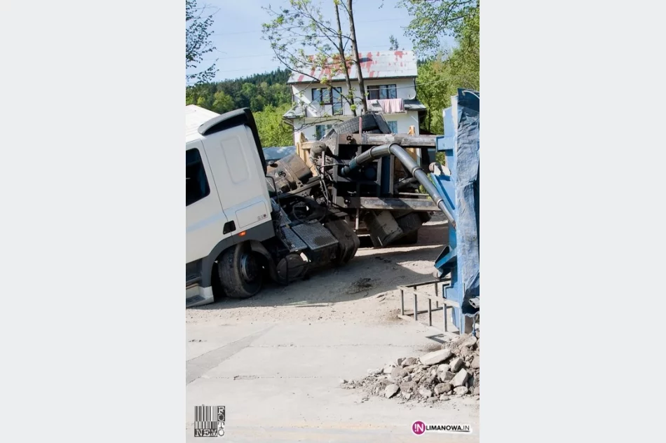 Niebezpieczne zdarzenie na objeździe - zdjęcie 3