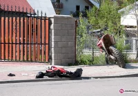 Ciężki stan motocyklisty - zdjęcie główne