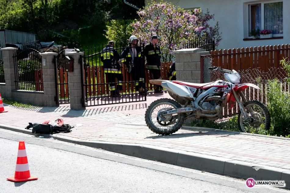 Ciężki stan motocyklisty - zdjęcie 3