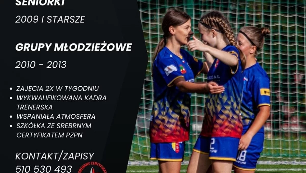 Nabór do kobiecej drużyny piłkarskiej