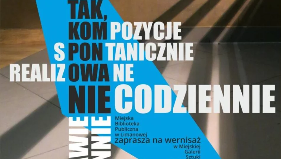 Zaproszenie na wernisaż wystawy Witolda Kubichy pt. „Tak, komponowanie” - zdjęcie 1