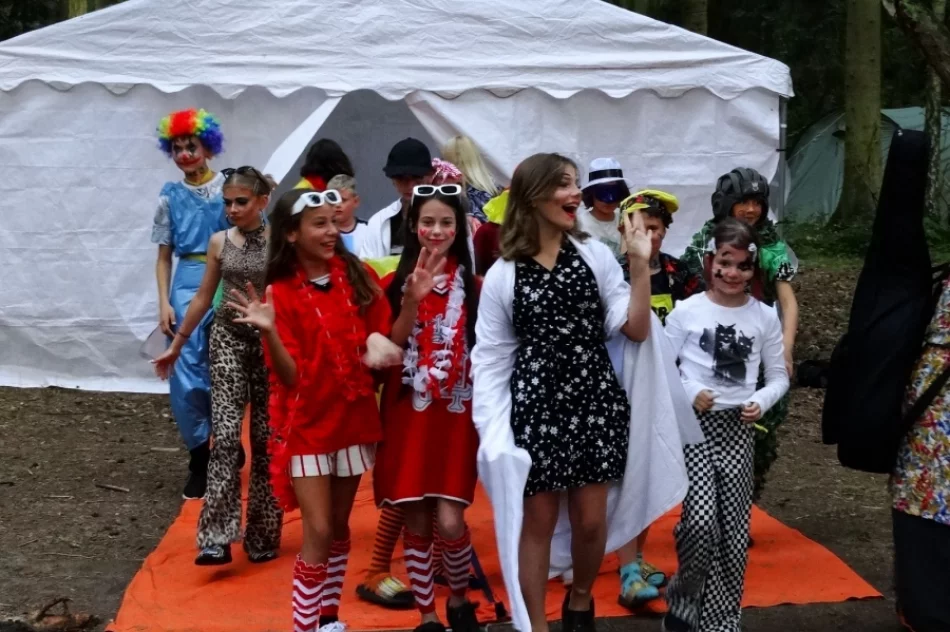 Dzieci z Ukrainy na obozie harcerskim (ZDJĘCIA) - zdjęcie 17