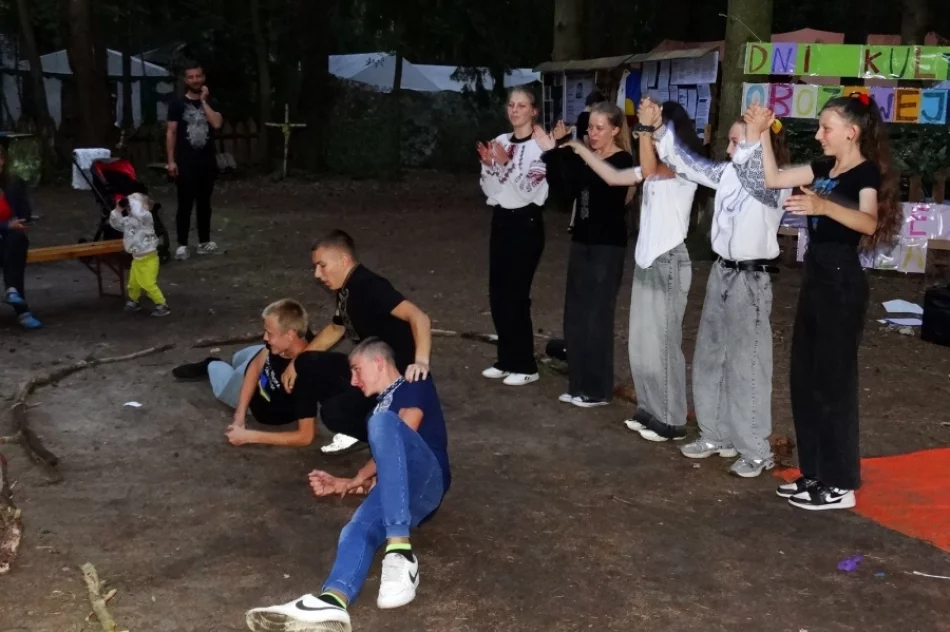 Dzieci z Ukrainy na obozie harcerskim (ZDJĘCIA) - zdjęcie 15