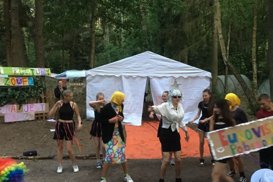 Dzieci z Ukrainy na obozie harcerskim (ZDJĘCIA) - zdjęcie 3