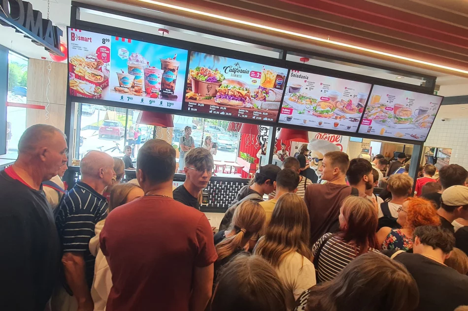 Tłum klientów na otwarciu KFC (ZDJĘCIA) - zdjęcie 7