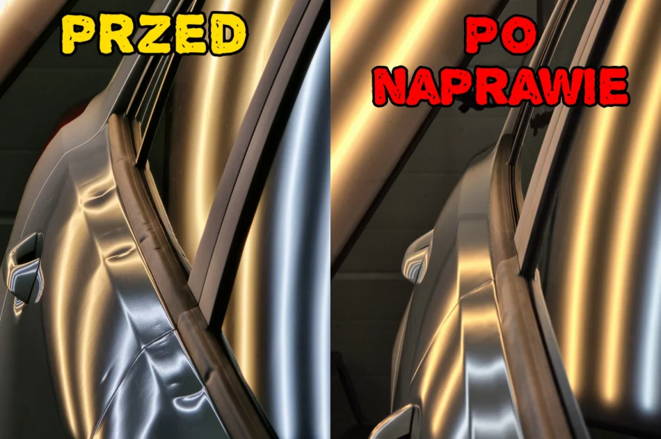 Usuwanie wgnieceń / gradobicie / grad / wgniotki - technik PDR - AtrCar.info - zdjęcie 2