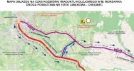 Zmiana organizacji ruchu spowodowana rozbiórką wiaduktu kolejowego w Mordarce - zdjęcie 2