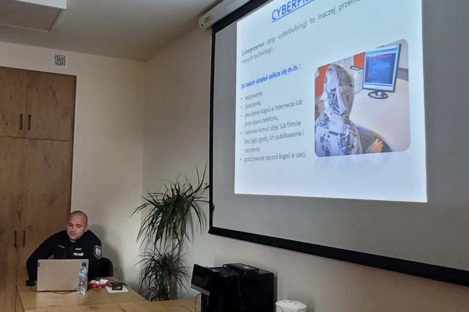 Spotkanie profilaktyczne na temat cyberprzestępczości - zdjęcie 4