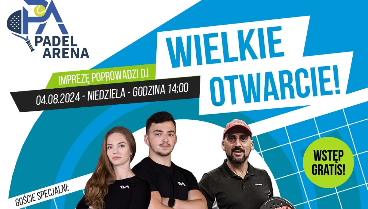Otwarcie kortów do padla w Limanowej: Spróbuj nowej gry!