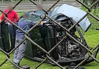 Dwa sobotnie zdarzenia drogowe w powiecie limanowskim - zdjęcie główne