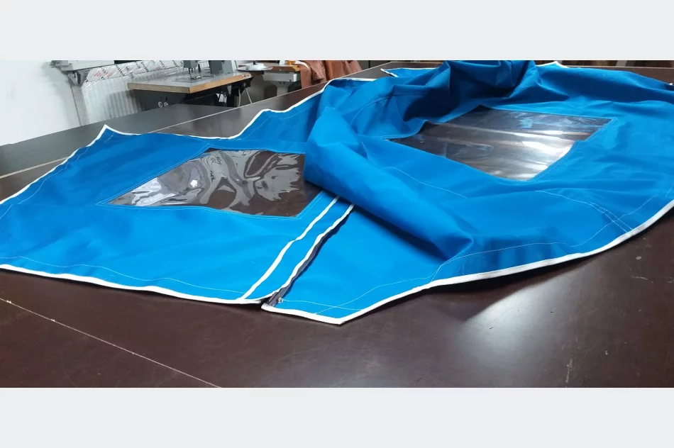 Naprawa przedsionki camping szycie parasole altany  pokrycia łodzie cabrio - zdjęcie 7