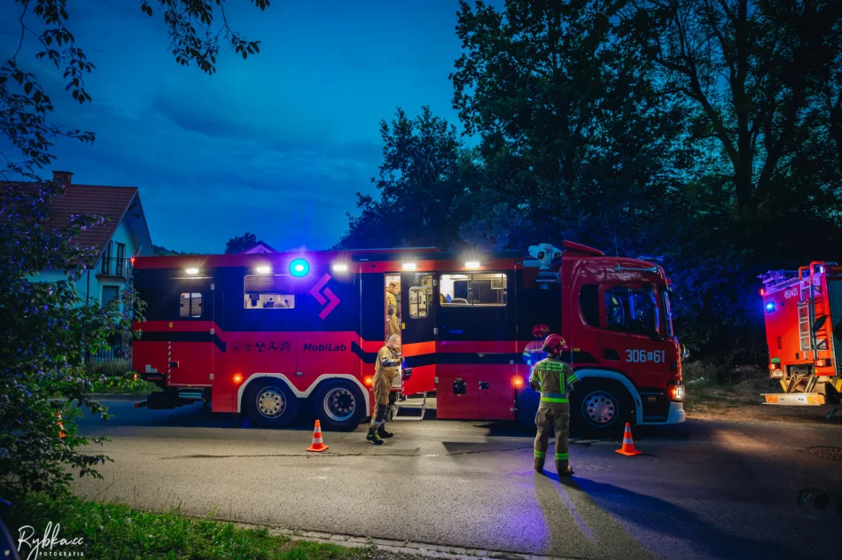 Badają próbki, w oczyszczalni “kontrola interwencyjna” (ZDJĘCIA) - zdjęcie 5