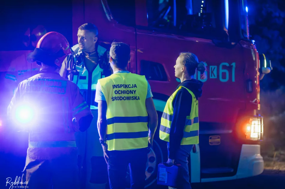 Badają próbki, w oczyszczalni “kontrola interwencyjna” (ZDJĘCIA) - zdjęcie 7