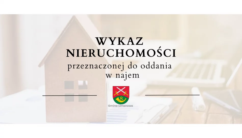 Wykaz nieruchomości przeznaczonej do oddania w najem - 05.08 - zdjęcie 1