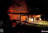 Spłonął budynek gospodarczy - zdjęcie główne