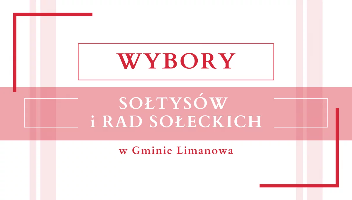Wybory Sołtysów i Rad Sołeckich w Gminie Limanowa