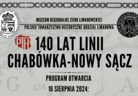 Muzeum Regionalne Ziemi Limanowskiej zaprasza na wystawę „140 lat linii Chabówka-Nowy Sącz” - zdjęcie główne