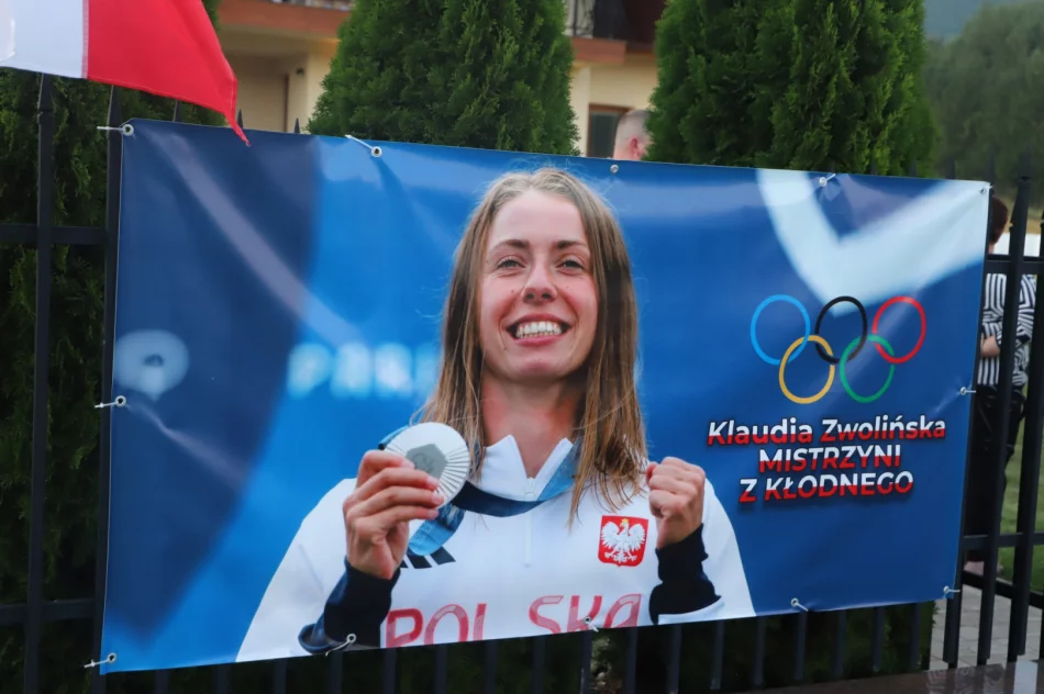 Mistrzyni olimpijska powitana na Limanowszczyźnie  - zdjęcie 12