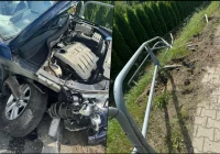 Na szczęście chodnik był pusty - apel policji po kolizji - zdjęcie główne