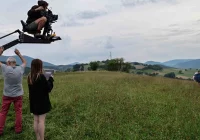 Studenci „łódzkiej filmówki” kręcili film na Wilkowisku - rodzinnej miejscowości reżyserki - zdjęcie główne