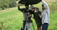 Studenci „łódzkiej filmówki” kręcili film na Wilkowisku - rodzinnej miejscowości reżyserki - zdjęcie 3