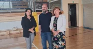 Szkoła Podstawowa Nr 3 w Limanowej - sala gimnastyczna już prawie gotowa po remoncie - zdjęcie 3