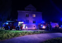 Pożar na poddaszu budynku - zdjęcie główne