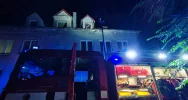 Pożar na poddaszu budynku - zdjęcie 5